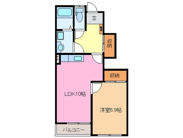 エクシードⅢの物件間取画像